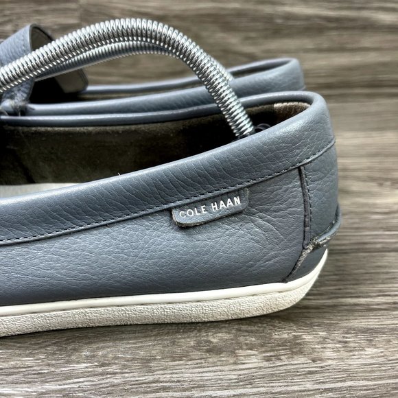 Cole Haan Men's Pinch Maine Classic Blue Leather Loafers Shoe Size 11.5 - Picture 4 of 10